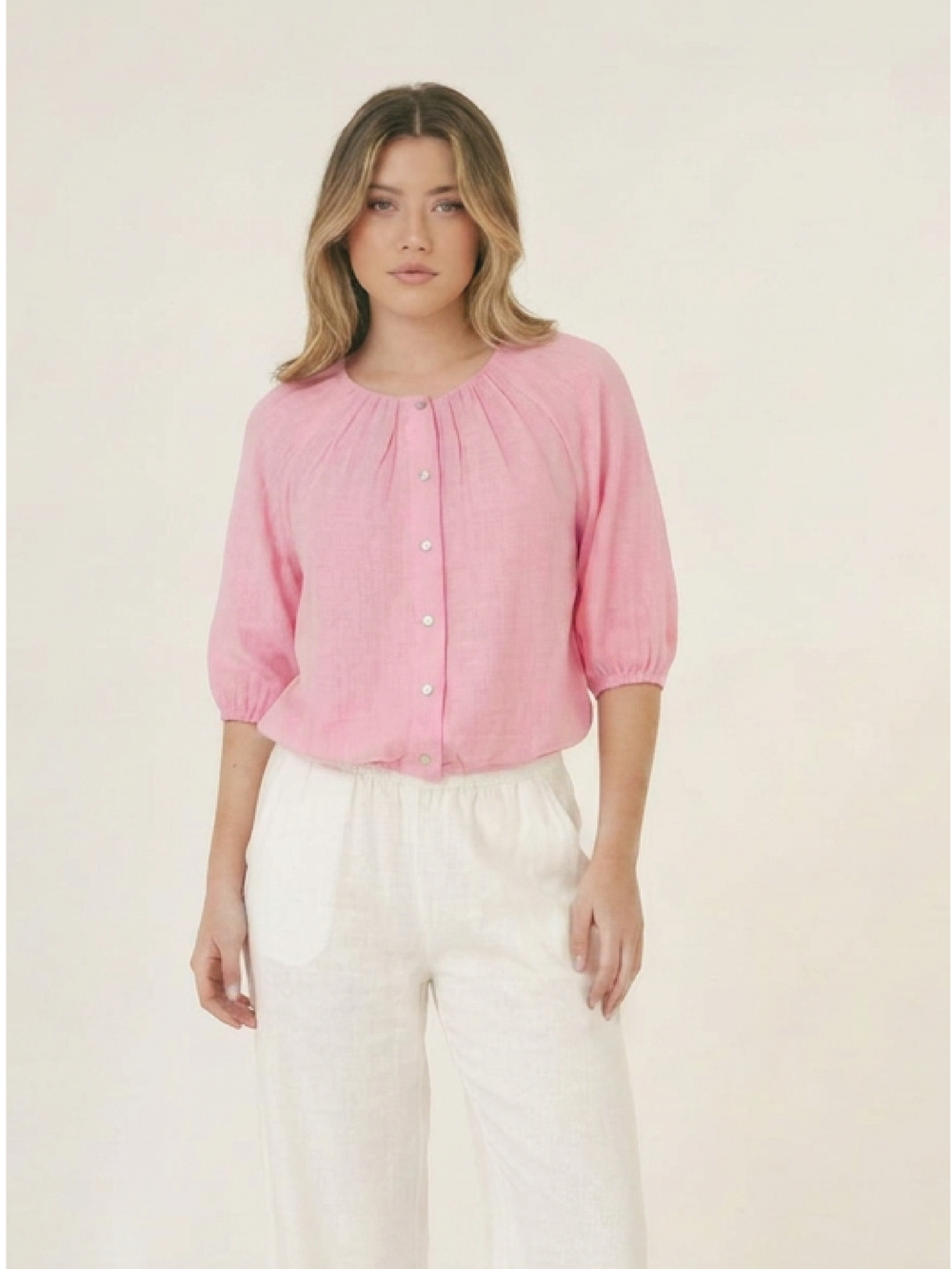 Blusa Yama Rosa