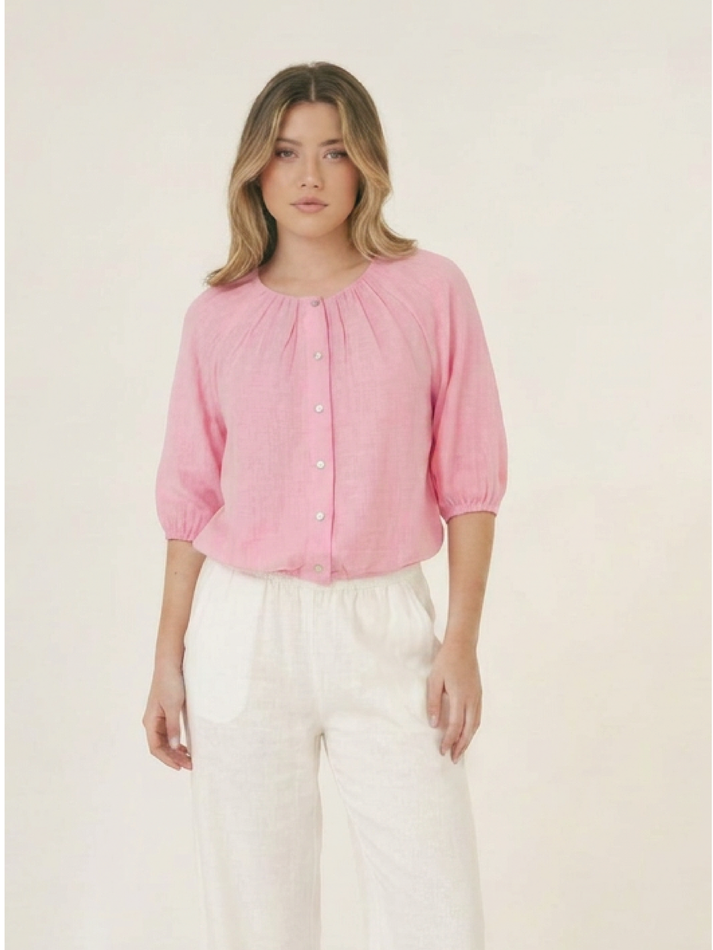 Blusa Yama Rosa