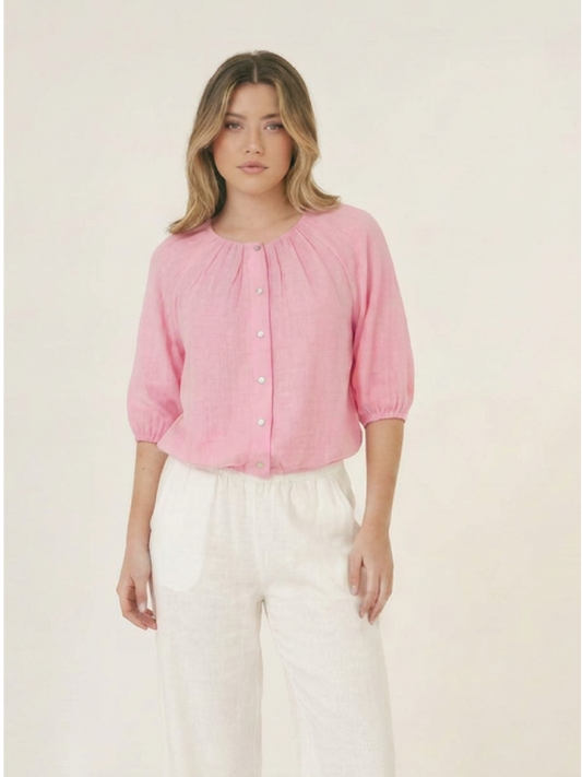 Blusa Yama Rosa