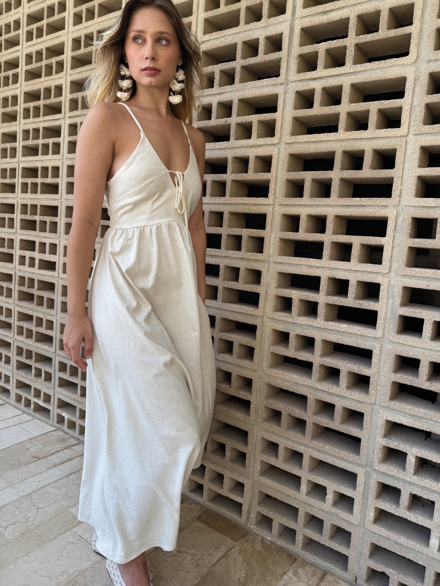 Vestido Largo Serdeña Sand