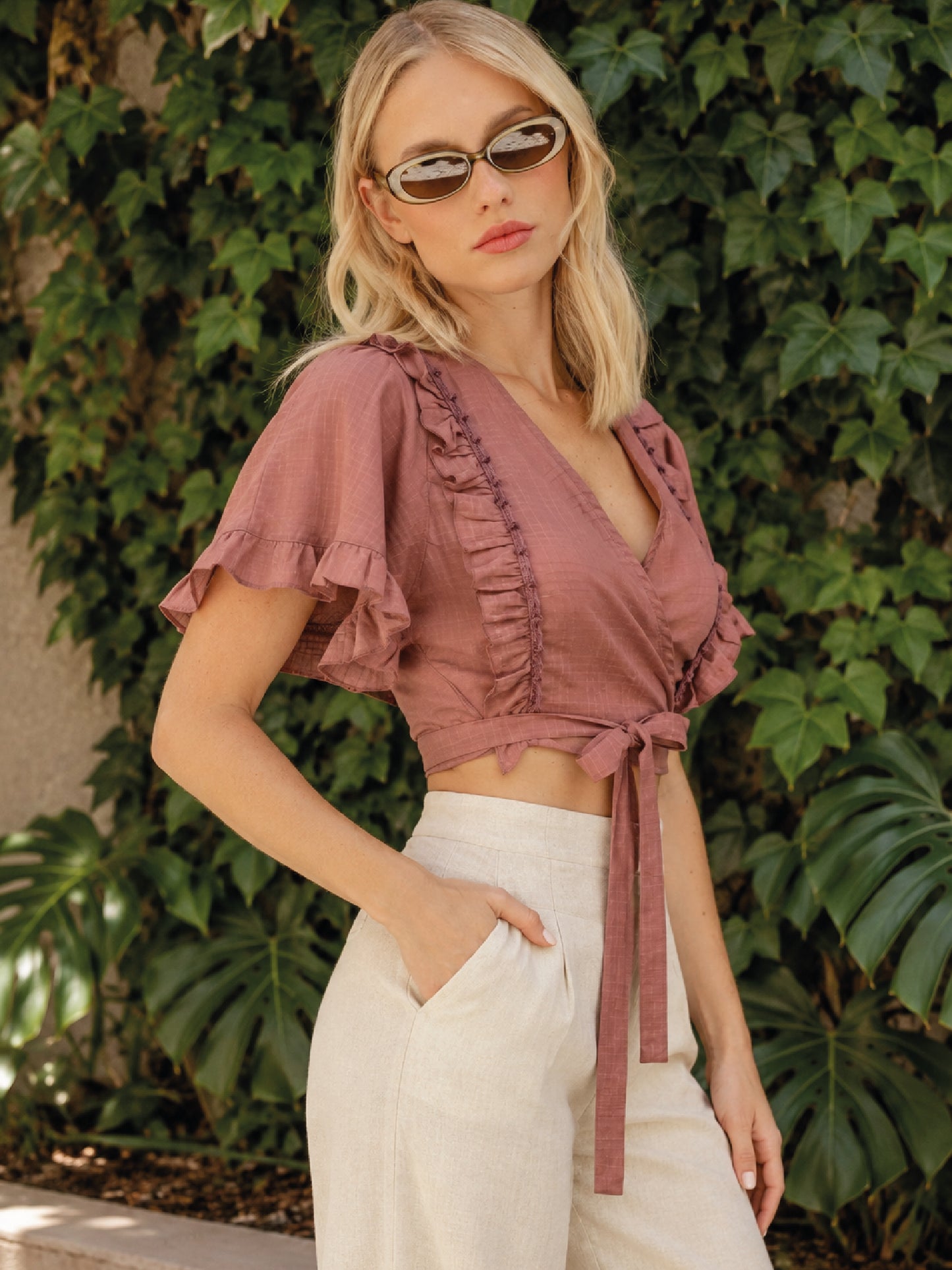 Blusa Tazia Rosa
