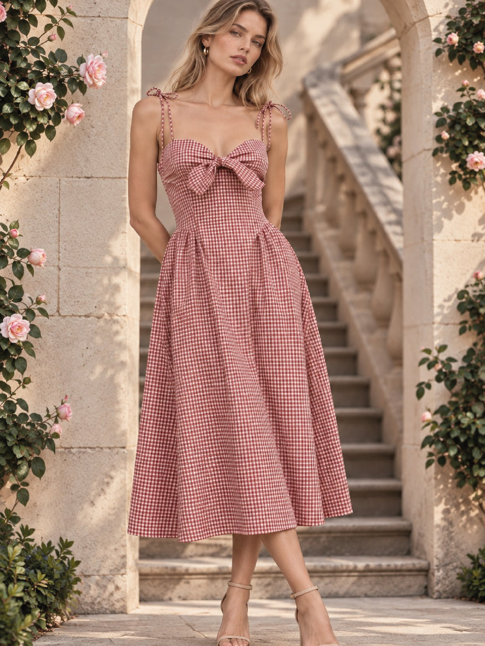 Vestido Brigitte Rojo