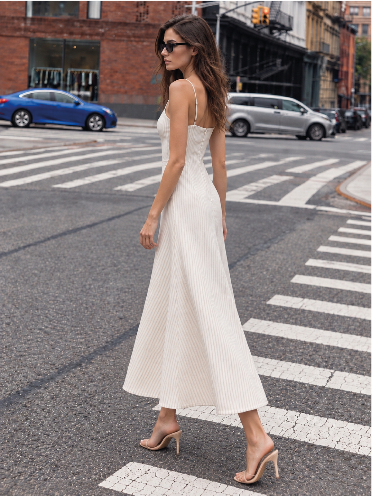 Vestido Largo Zinnia Sand
