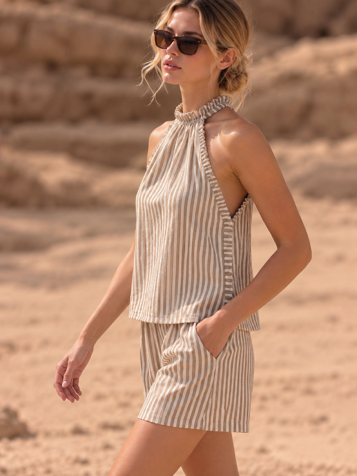 Blusa Clarena Khaki