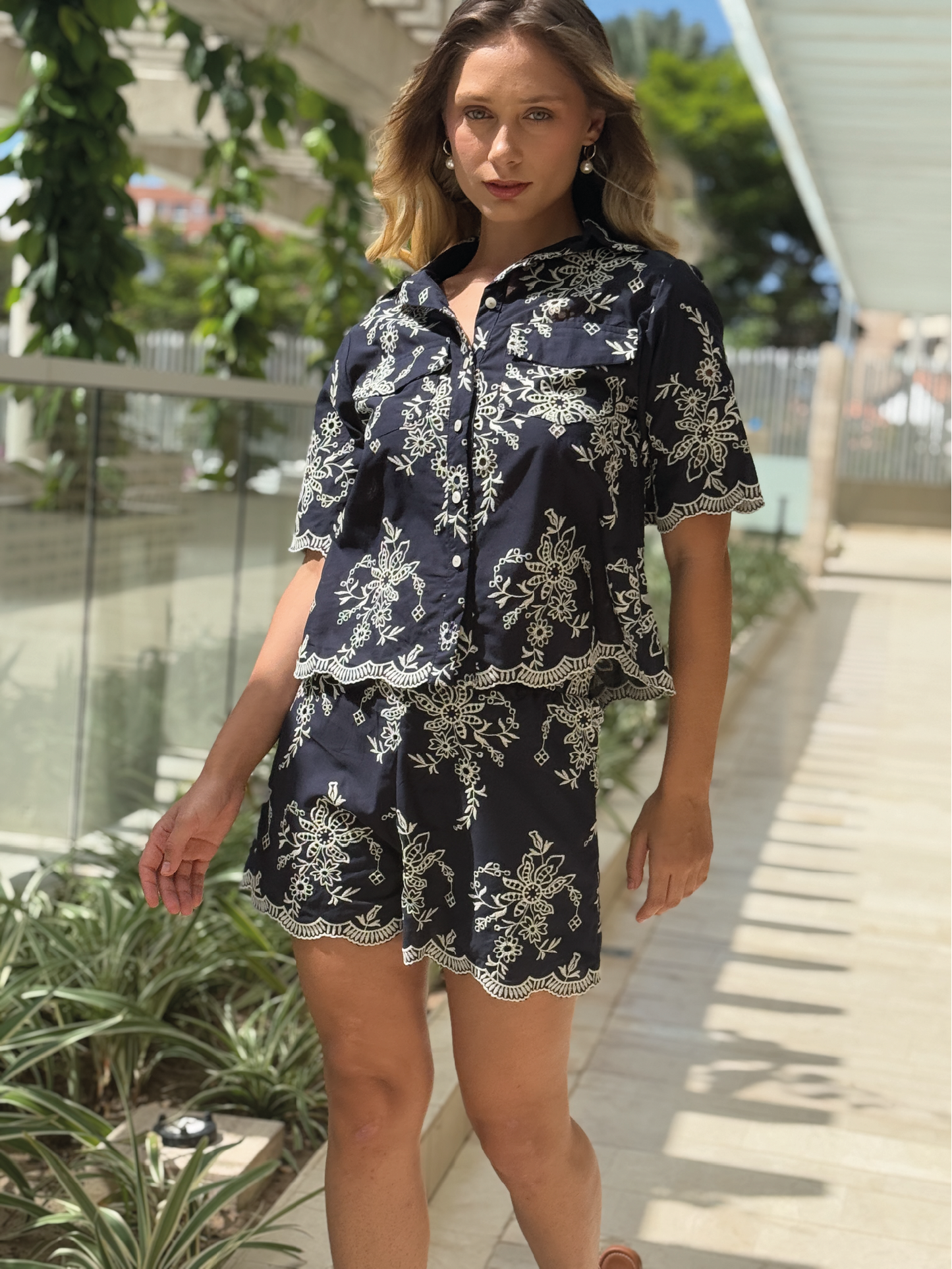 Short Corto Caserta Navy
