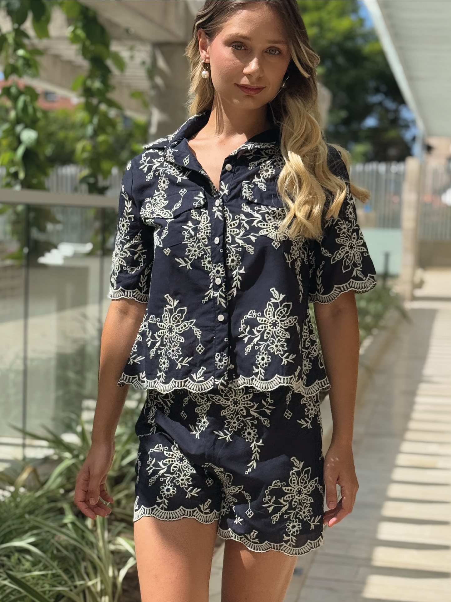 Blusa Caserta Navy