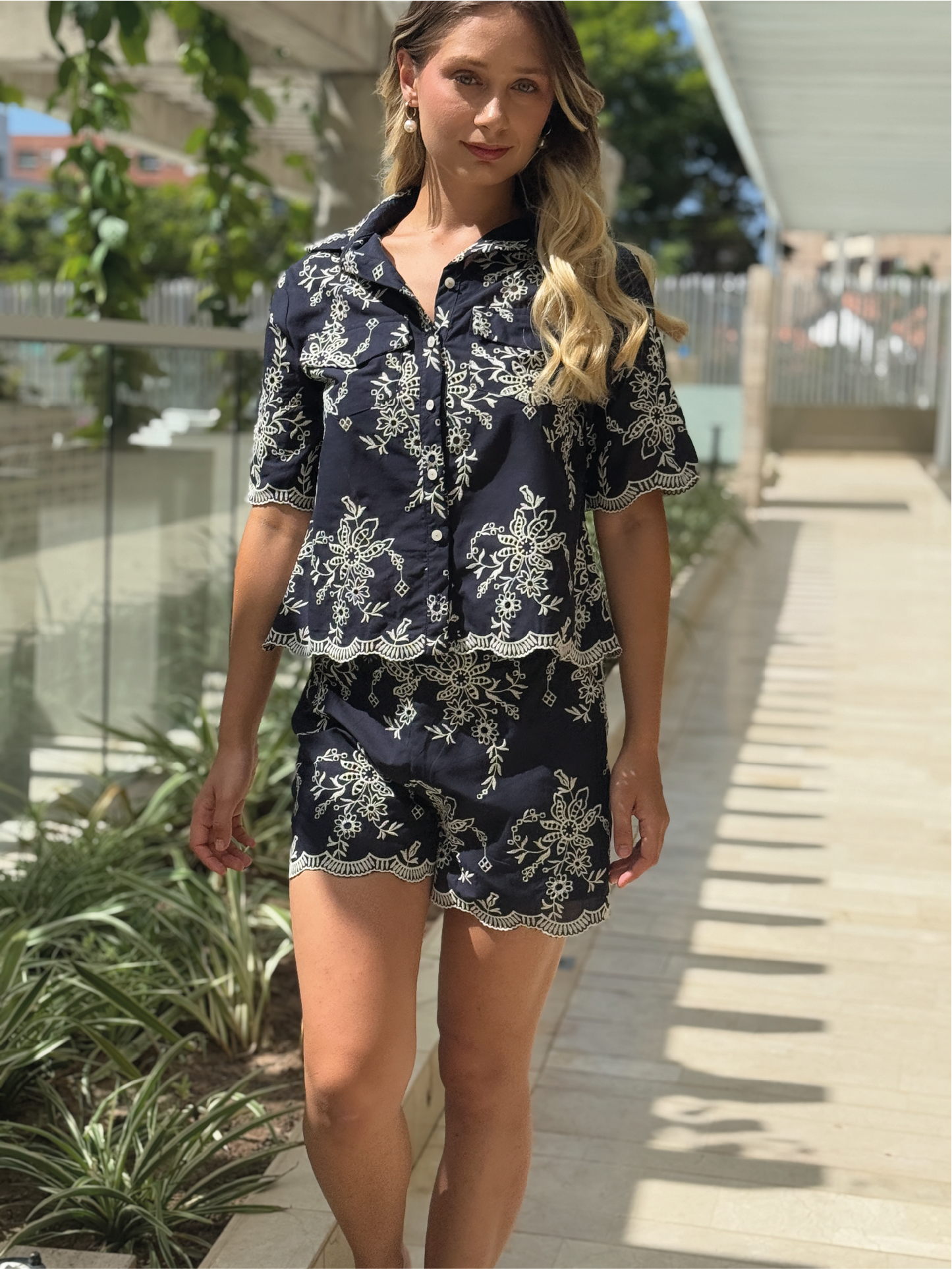 Short Corto Caserta Navy