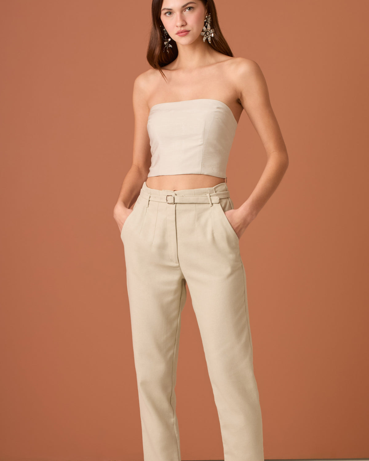 Pantalón Largo Daya Cemento