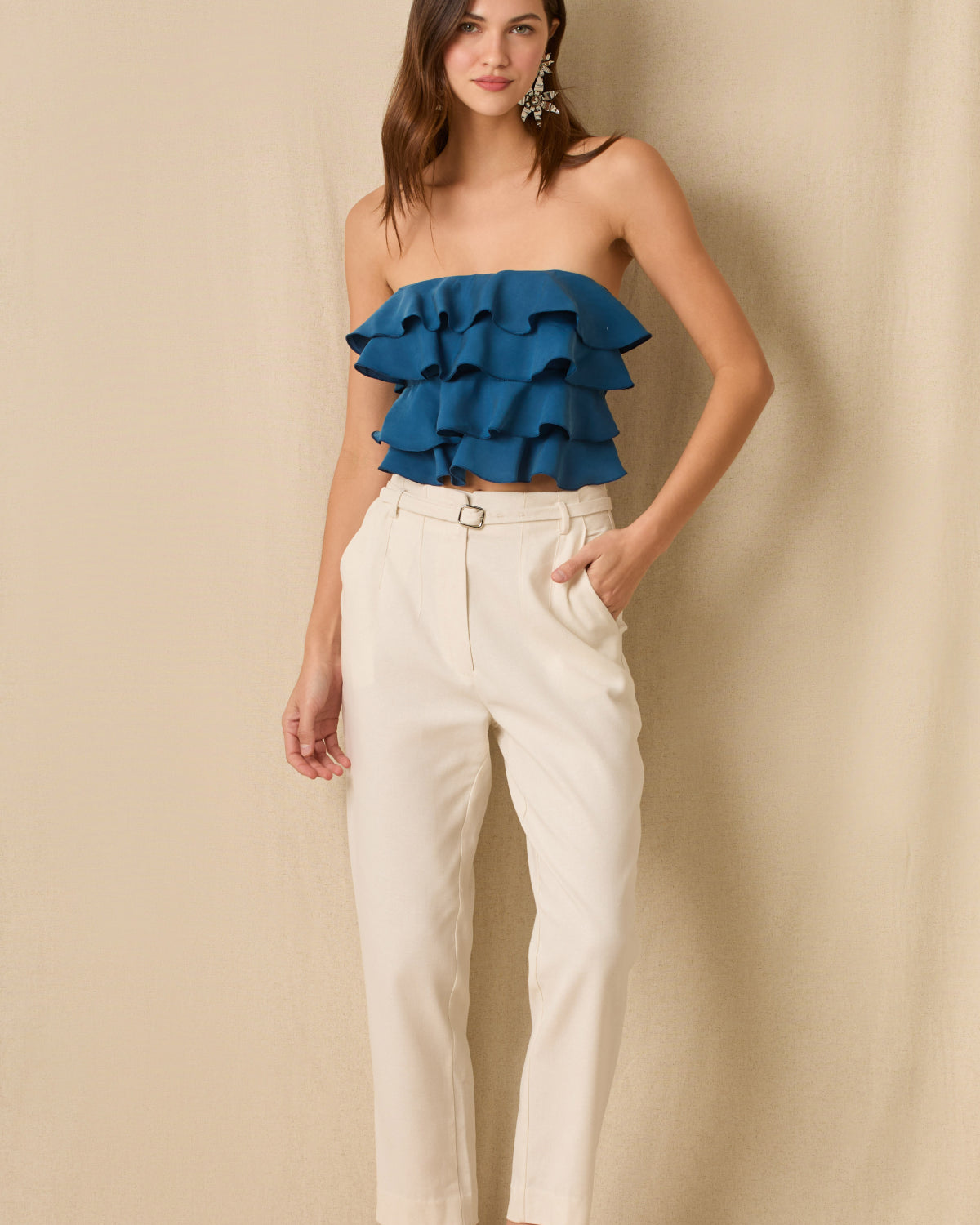 Pantalón Largo Daya Natural