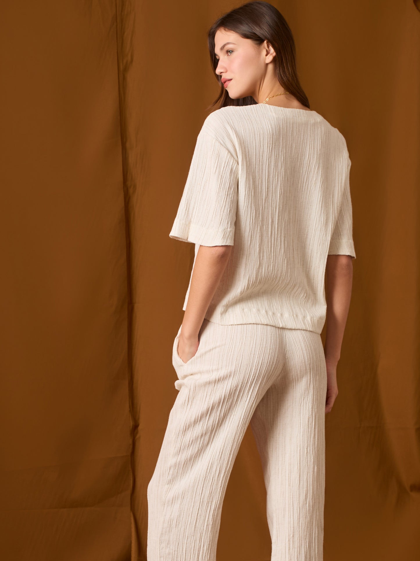 Blusa Picasso Blanco Perla