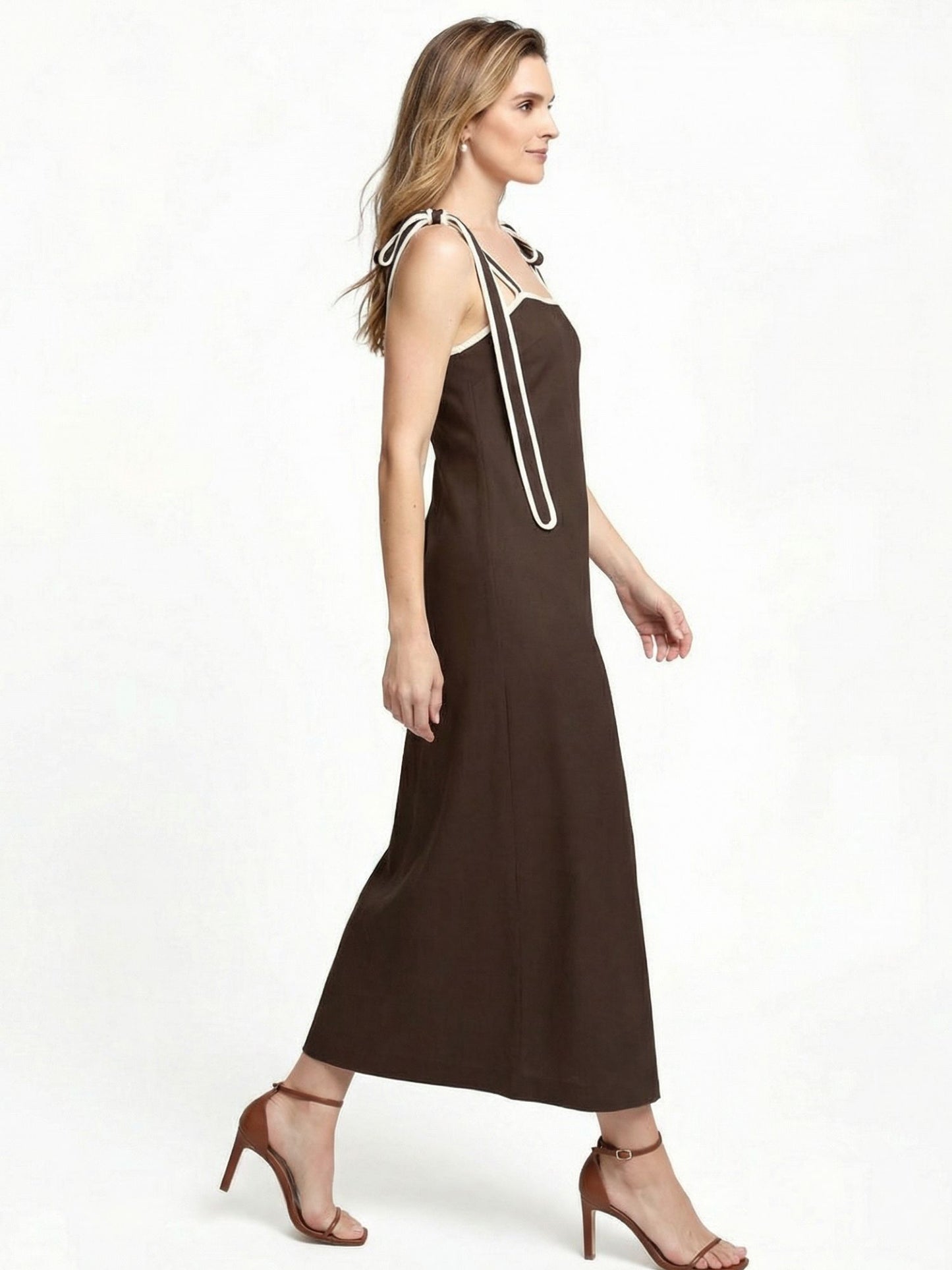 Vestido Largo Kumar Cafe