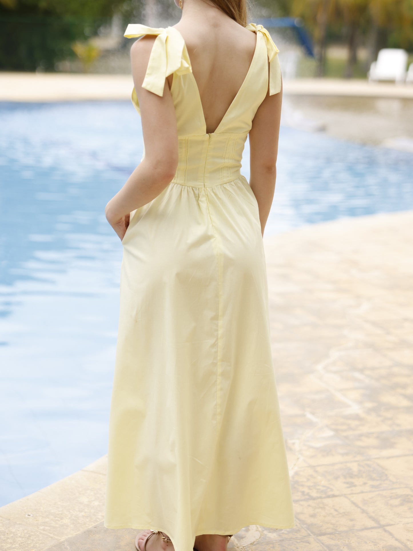 Vestido Largo Passion Amarillo