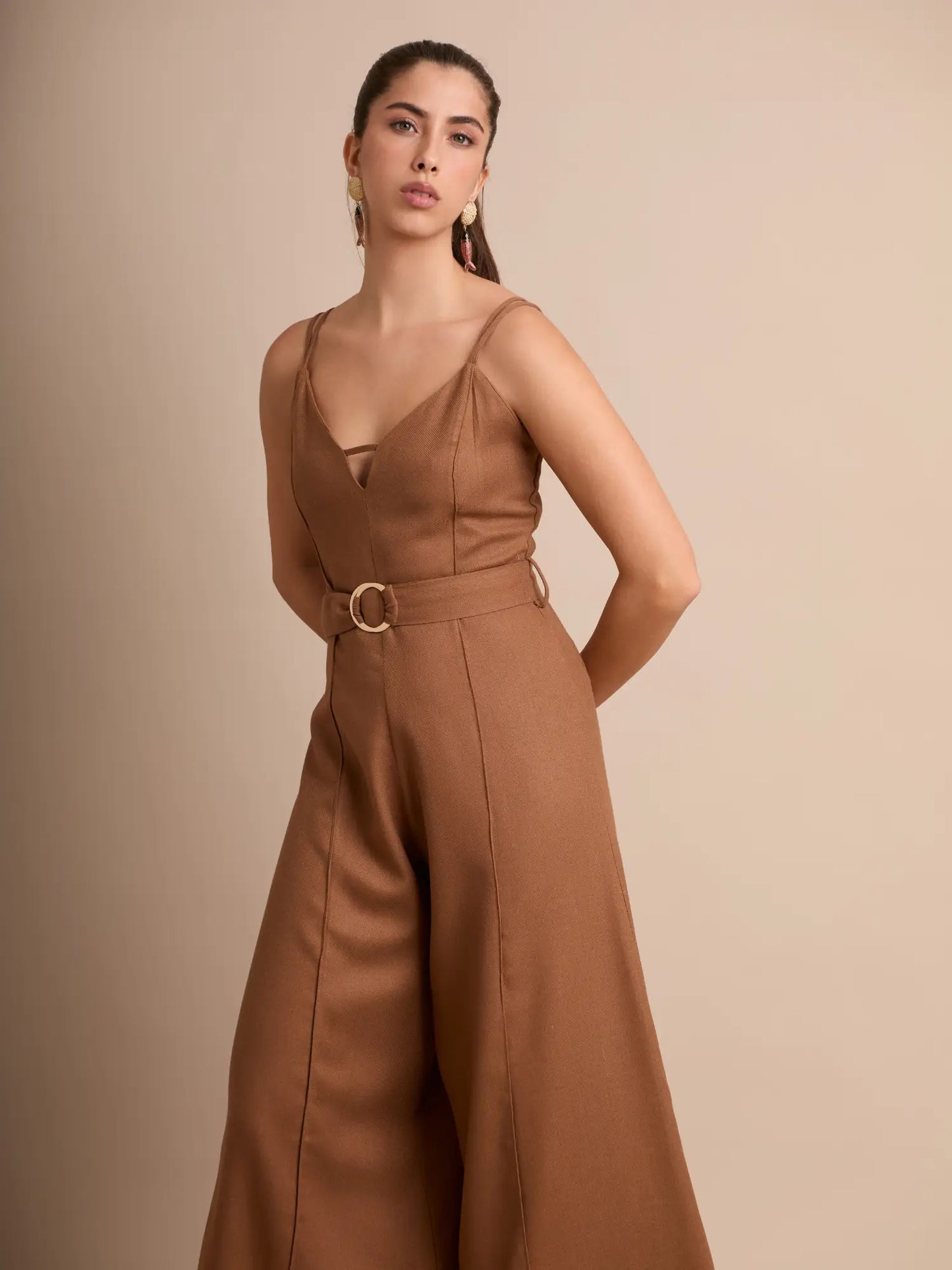 Enterizo Largo Asher Café