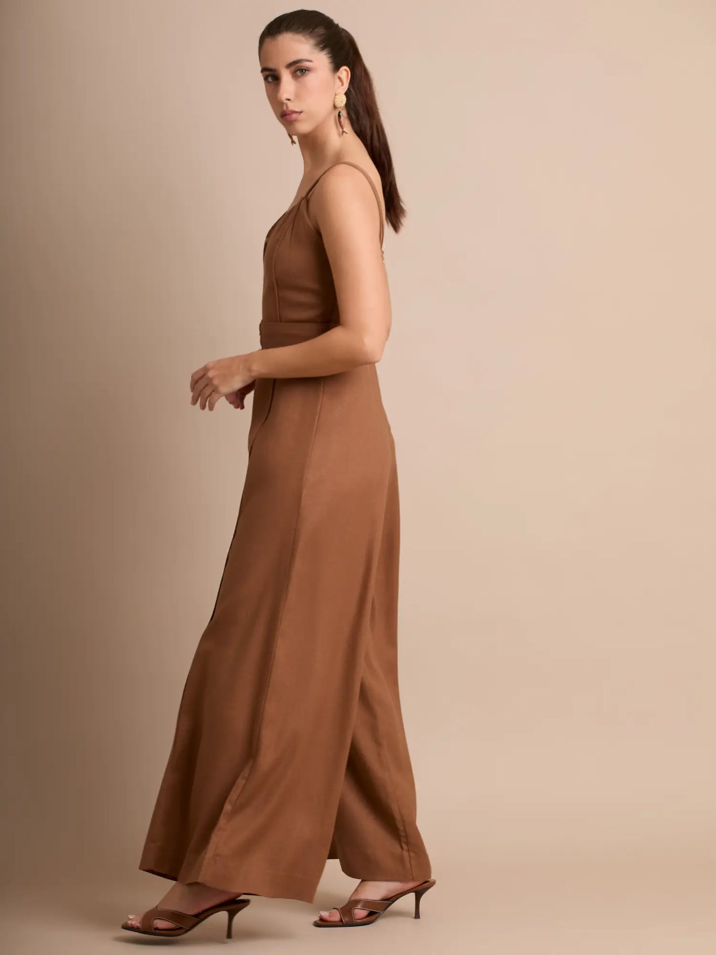 Enterizo Largo Asher Café