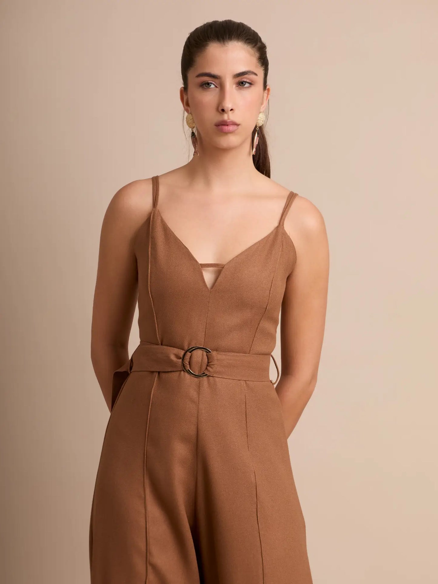 Enterizo Largo Asher Café