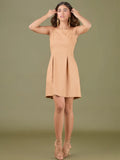 Vestido Corto Narumi Camel