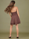 Vestido Corto Nuria Cafe
