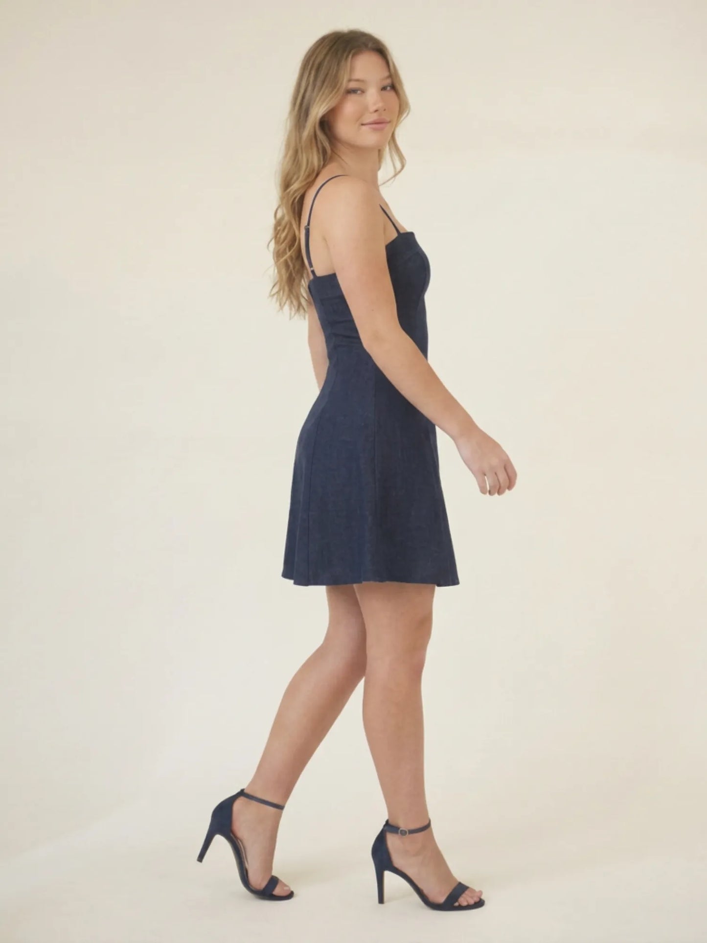 Vestido Corto Eugenia Navy