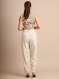 Pantalon Largo Rinna Natural