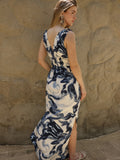 Vestido Largo Ivonna Azul