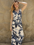 Vestido Largo Ivonna Azul