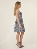 Vestido Corto Mariela Navy
