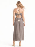 Vestido Largo Miyu Cafe