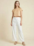 Pantalon Largo Varinia Blanco