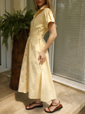 Vestido Largo Azara Amarillo