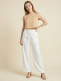 Pantalon Largo Varinia Blanco