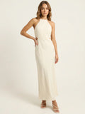 Vestido Largo Valerie Ivory