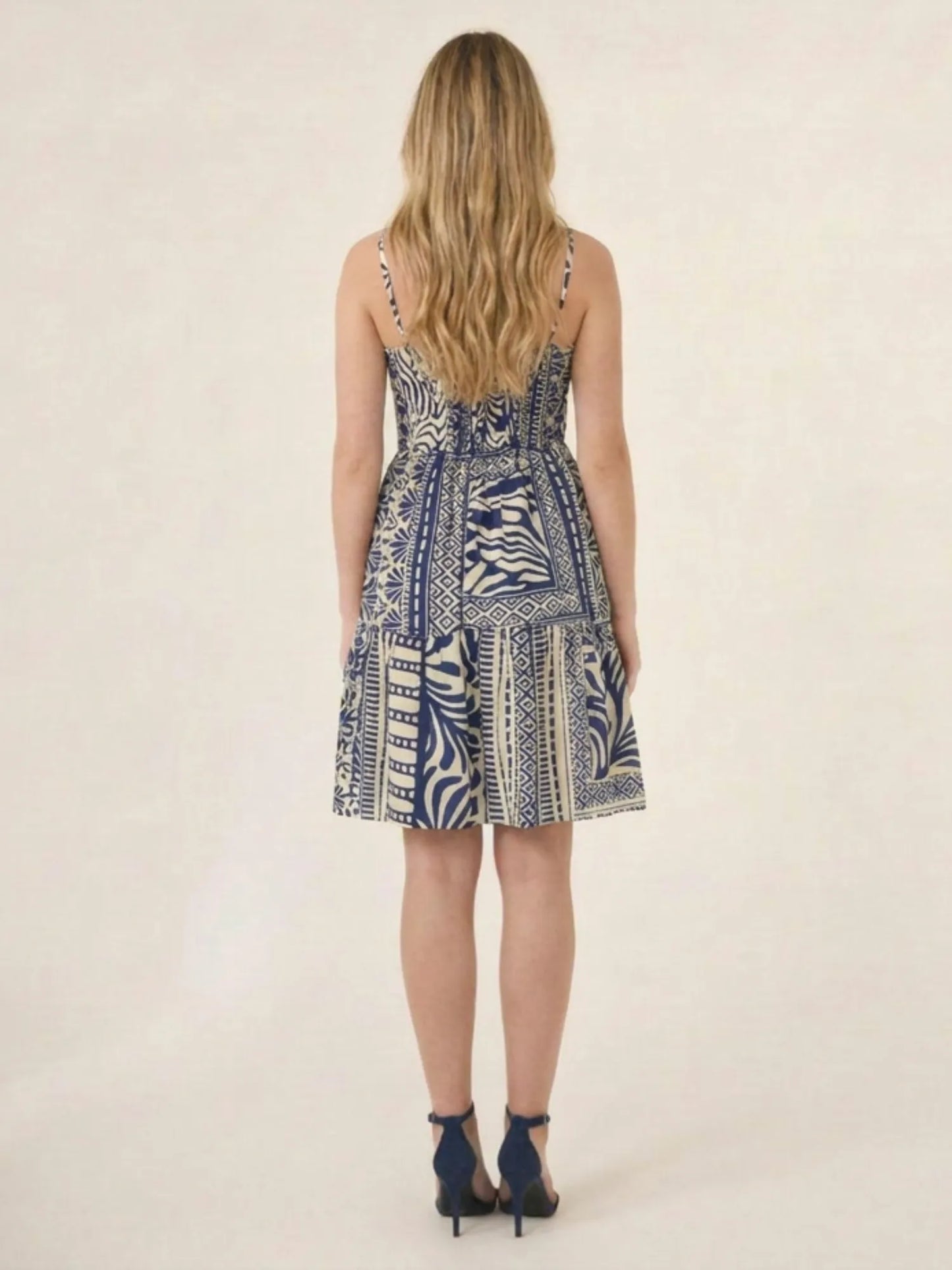 Vestido Corto Mariela Navy