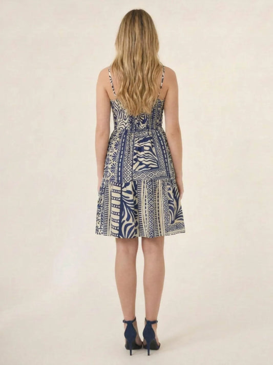 Vestido Corto Mariela Navy