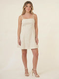 Vestido Corto Eugenia Natural