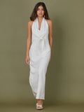 Vestido Largo Kirk Blanco