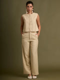 Pantalon Largo Guizio Beige