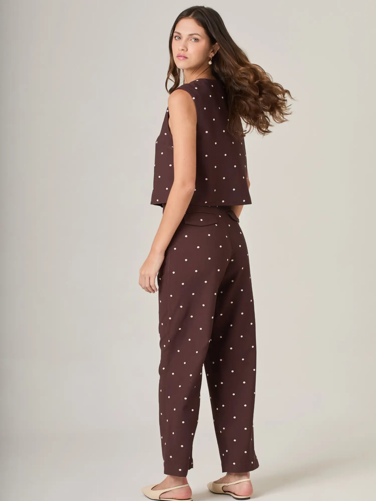 Pantalon Largo Guizio Cafe