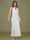 Vestido Largo Kirk Blanco