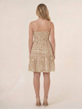 Vestido Corto Mariela Beige