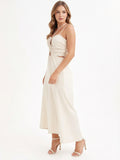 Vestido Largo Bellina Sand