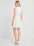 Vestido Corto Leena Blanco