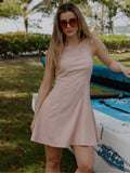 Vestido Corto Rebecca Rosa