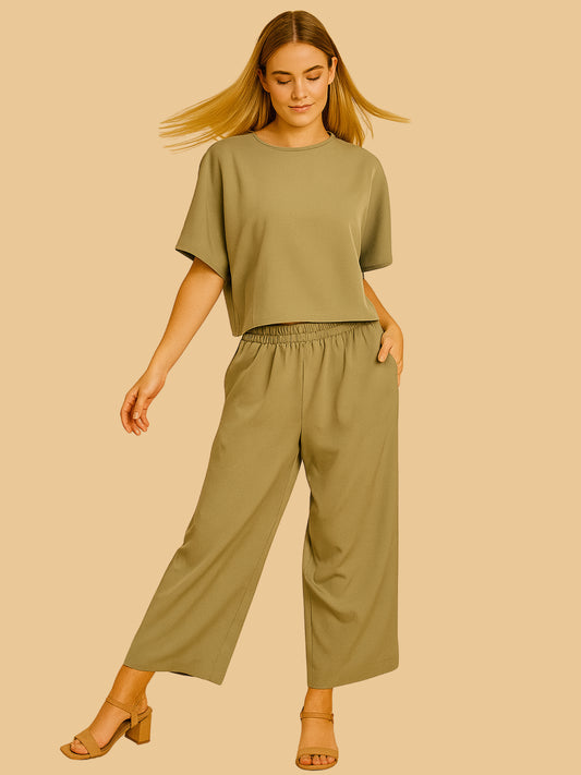 Pantalon Korvela Olivo