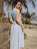 Vestido Largo Leonie Baby Blue