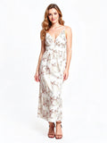 Vestido Largo Briseida Cafe