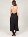 Vestido Largo Mulan Negro