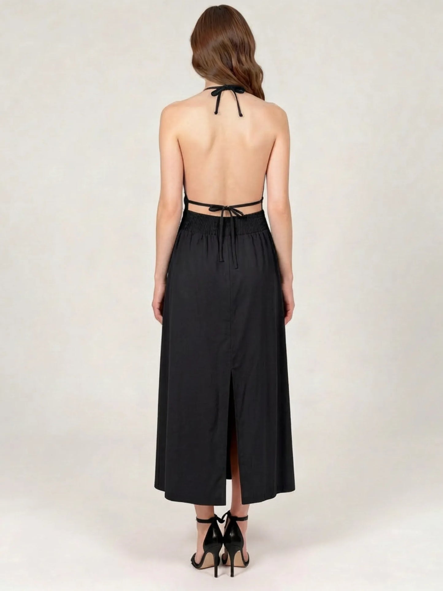 Vestido Largo Mulan Negro