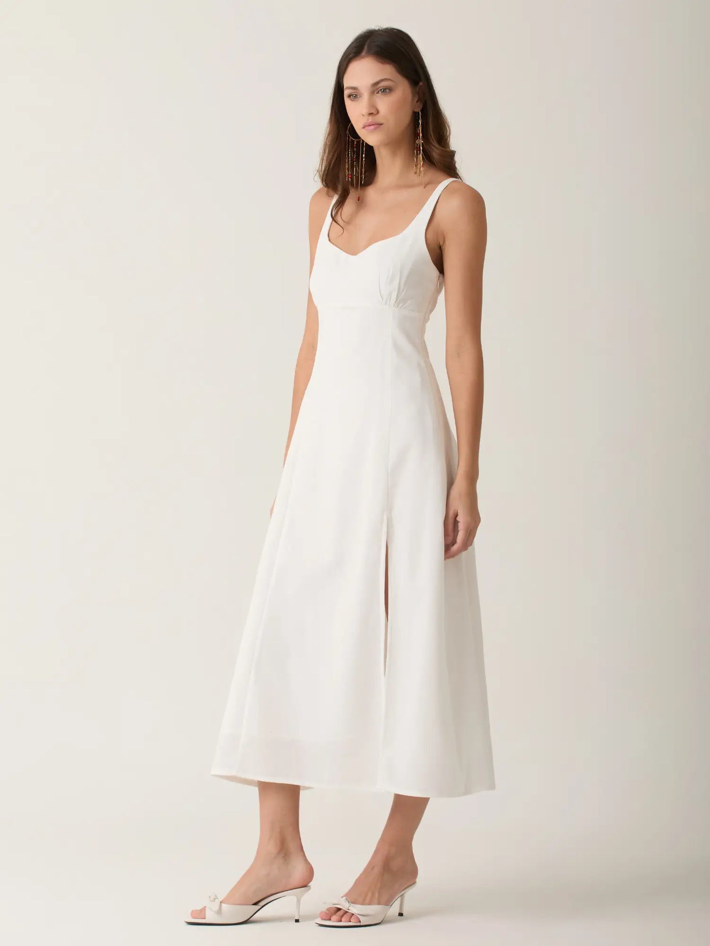 Vestido Largo Line Blanco