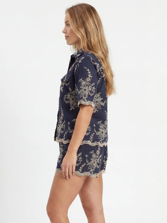Blusa Caserta Navy