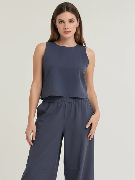 Blusa Soria Gris Oscuro